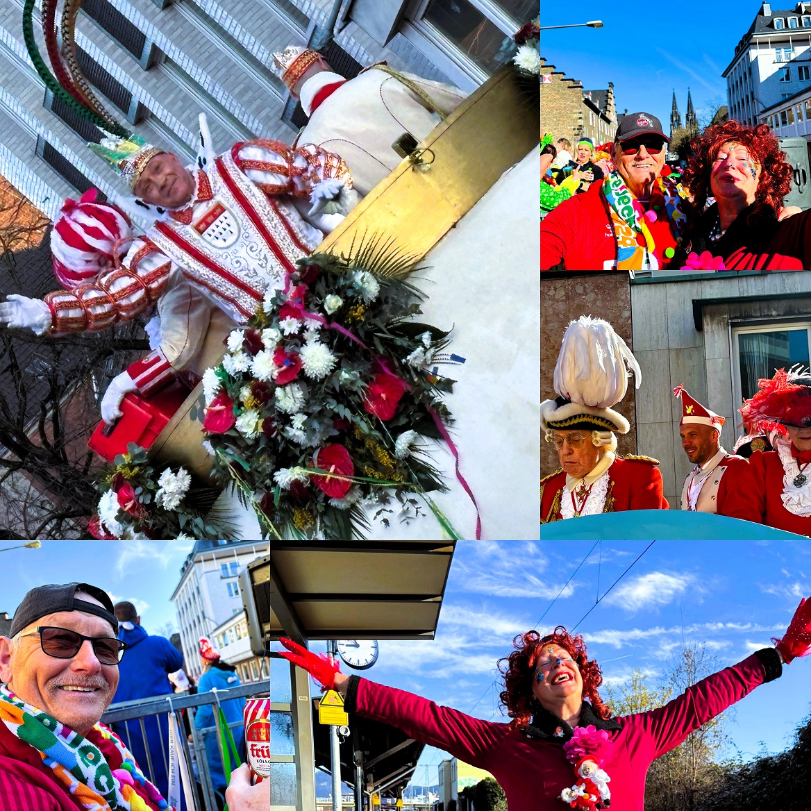 Rosenmontagszug Koeln 2025